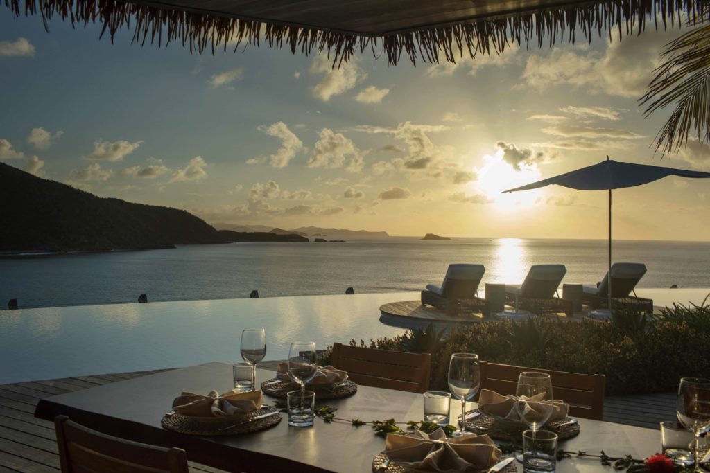 The-Point-Estate-Great-Room-Dining-Sunset-1