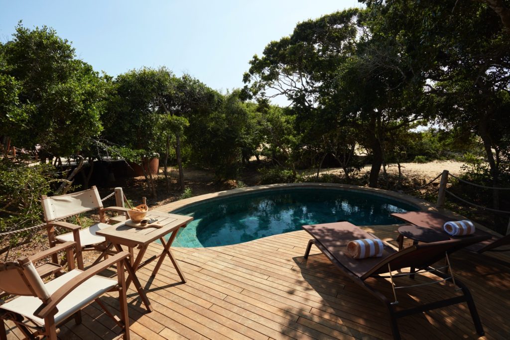 Cocoon Pool Suite Terrasse mit Pool