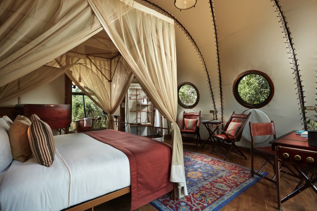 Cocoon Suite Schlafzimmer