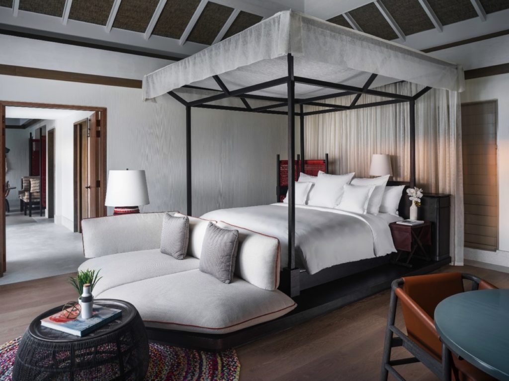 Two Bedroom Family Beach Pool Villa Masters Schlafzimmer