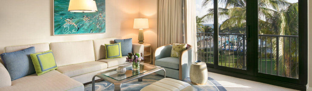 Premium Suite with Partial Ocean View Wohnzimmer