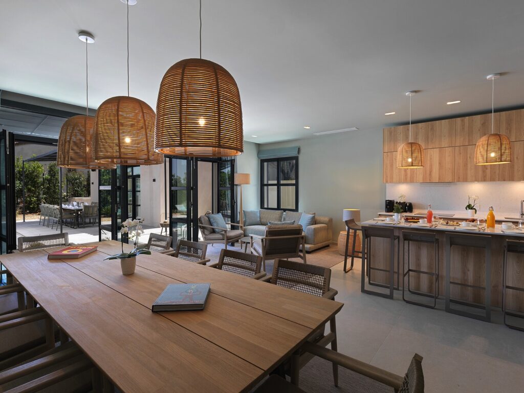 Villa Paradise Wohnzimmer und Küche