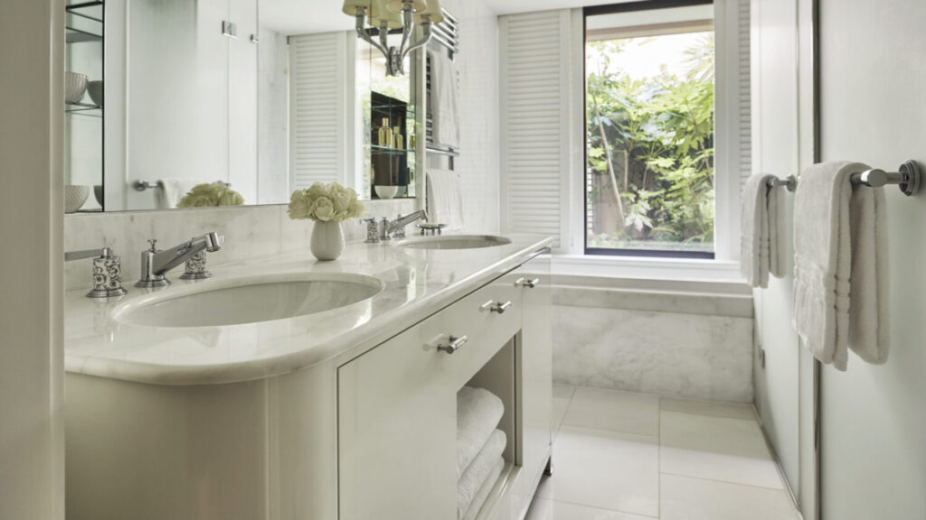 Deluxe Terrace Room Badezimmer