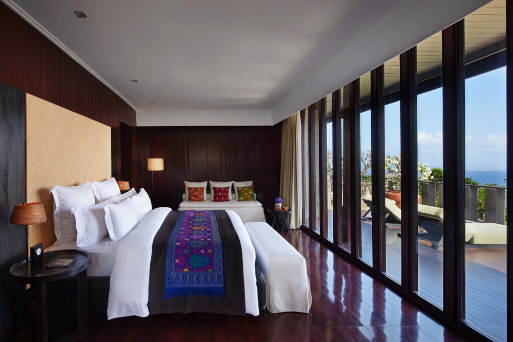 The Bulgari Villa Schlafzimmer