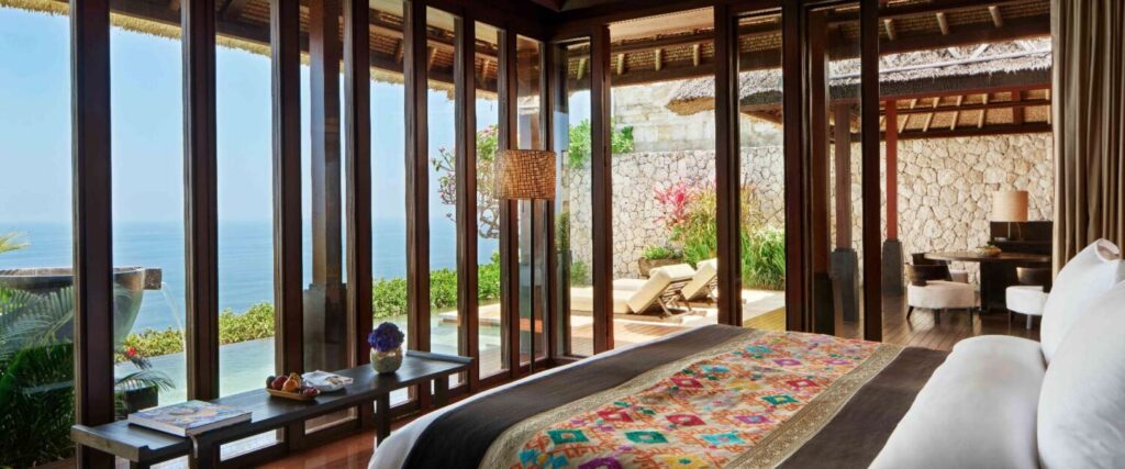 Two Bedroom Ocean Cliff Villa Schlafzimmer