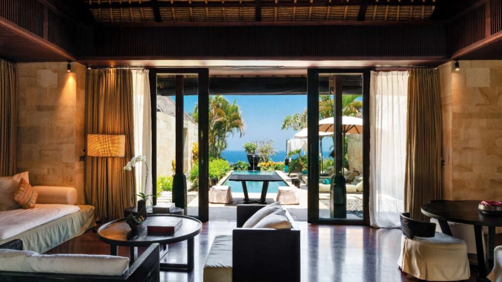 Two Bedroom Ocean Cliff Villa Wohnzimmer