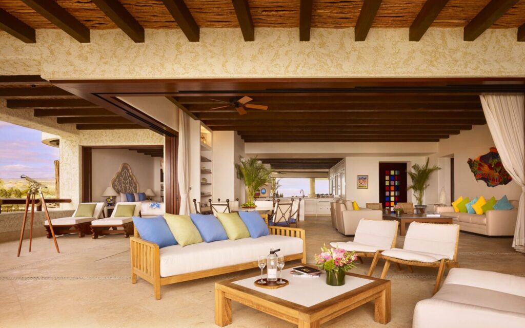 Three-Bedroom Oceanview Signature Residence Wohnzimmer