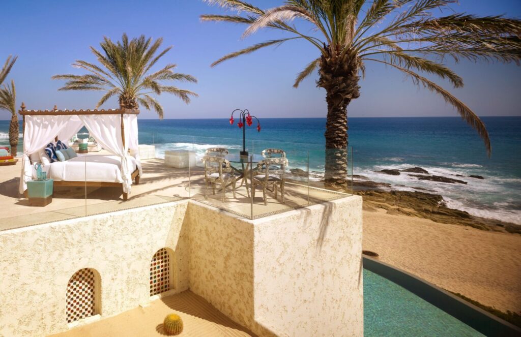 The Ty Warner Mansion Dachterrasse