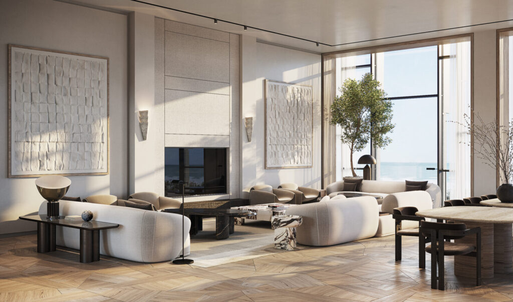 The Delano Penthouse - Wohnbereich