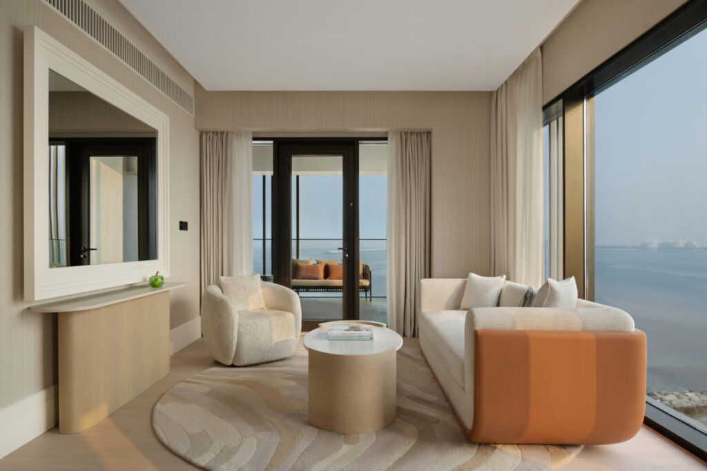 Midnight Dawn Suite with Sea View - Wohnbereich