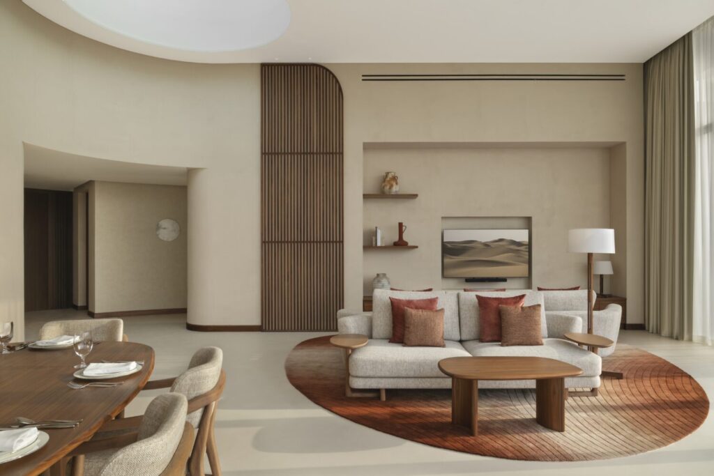 Desert Pool Villa - Wohnbereich